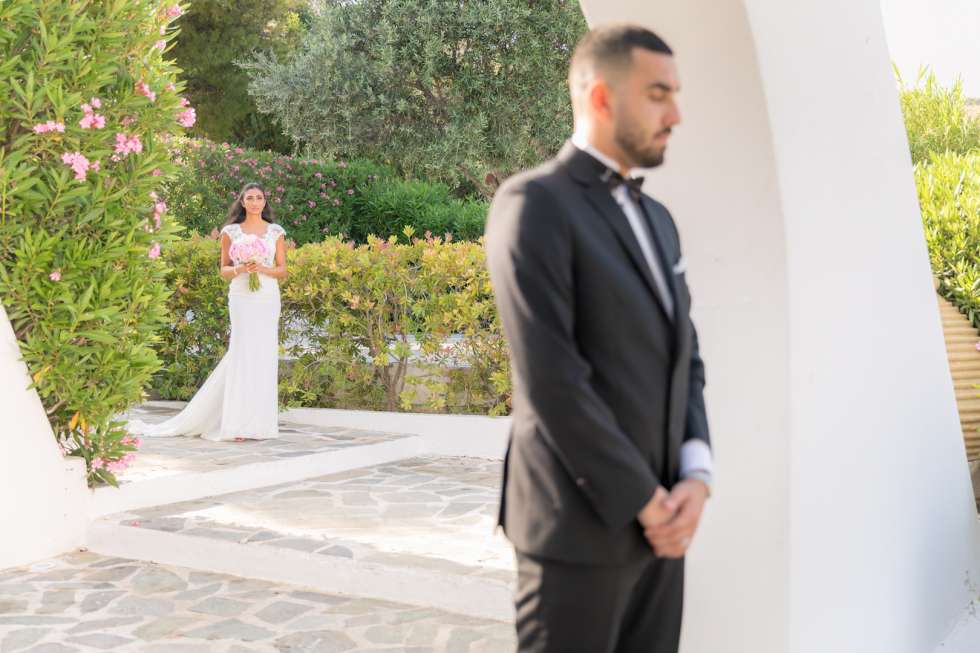 Hannah and Eisa’s ‘Summer Love’ Wedding in Greece