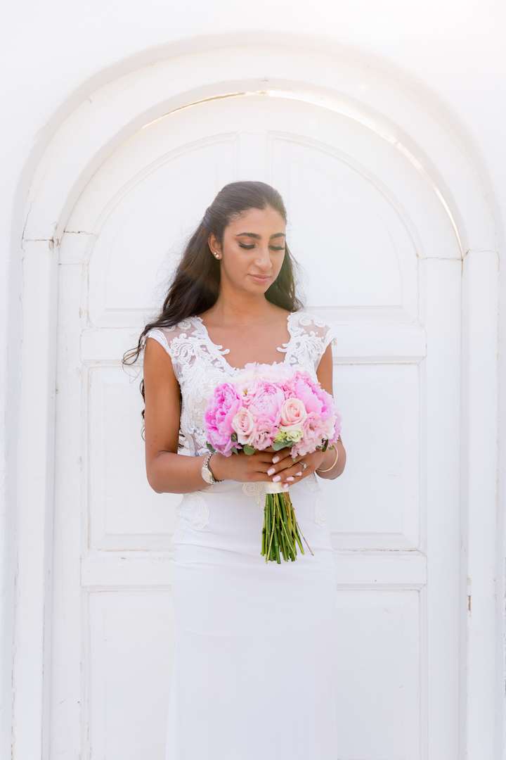 Hannah and Eisa’s ‘Summer Love’ Wedding in Greece