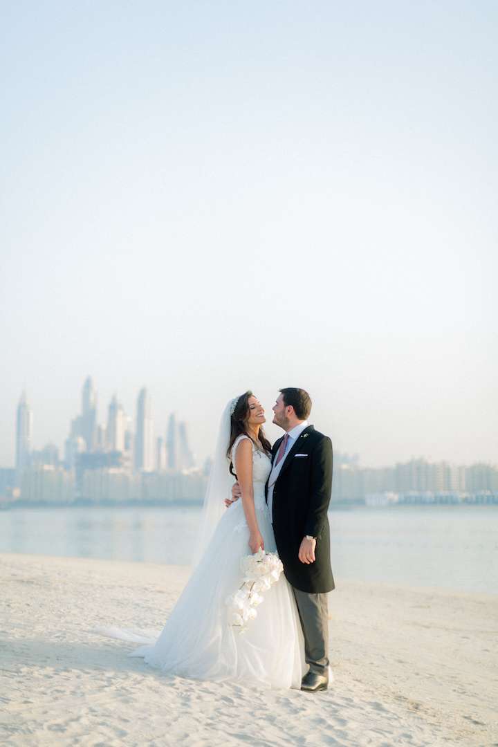 Samar and Angel's Intimate Garden Wedding in Dubai