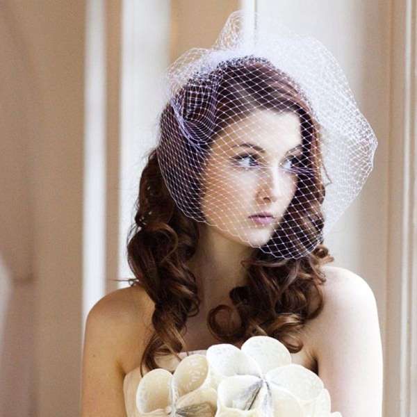 Retro Glam Bridal Hairstyles