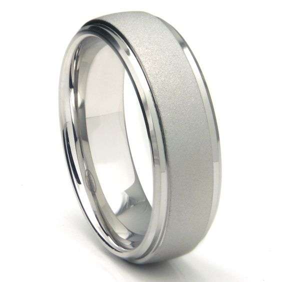 Silver Men Engagement Rings 10