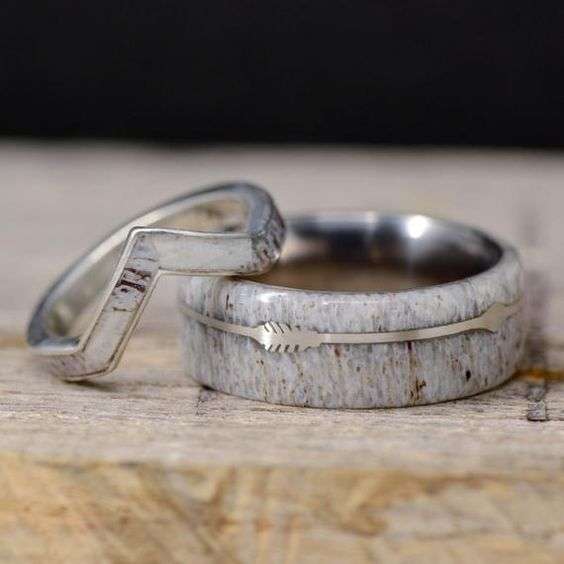 Silver Men Engagement Rings 8