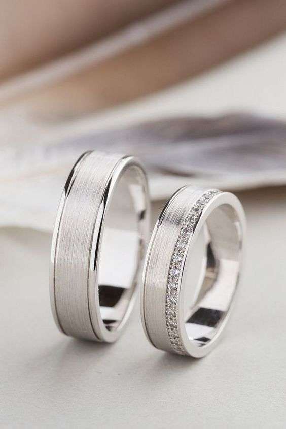 Silver Men Engagement Rings 2