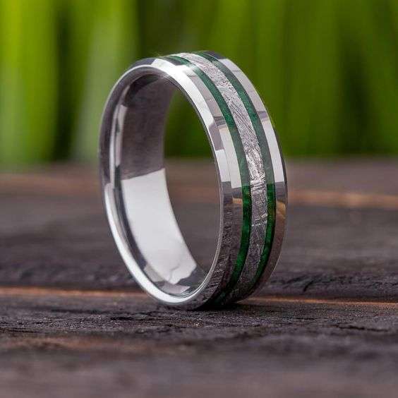Silver Men Engagement Rings 3