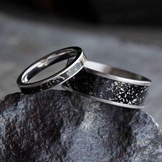 Silver Men Engagement Rings 6