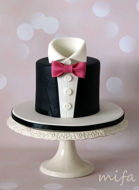 Groom Wedding Cake 1