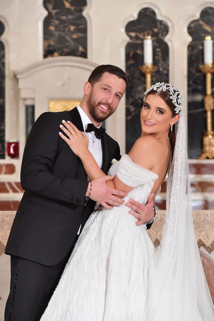 A Golden Lebanese Wedding for Nancy and Khalil | Arabia Weddings