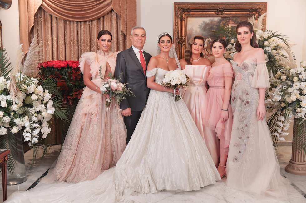 A Golden Lebanese Wedding for Nancy and Khalil