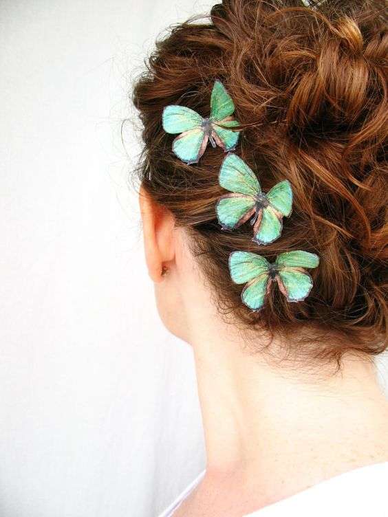 Colorful Bridal Hair Accessories 6