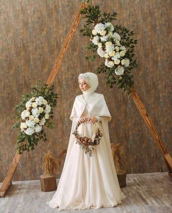 Floral Crowns for Bridal Hijab 5