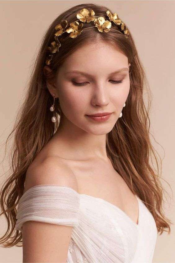 Gold Bridal Hair Accessories 4