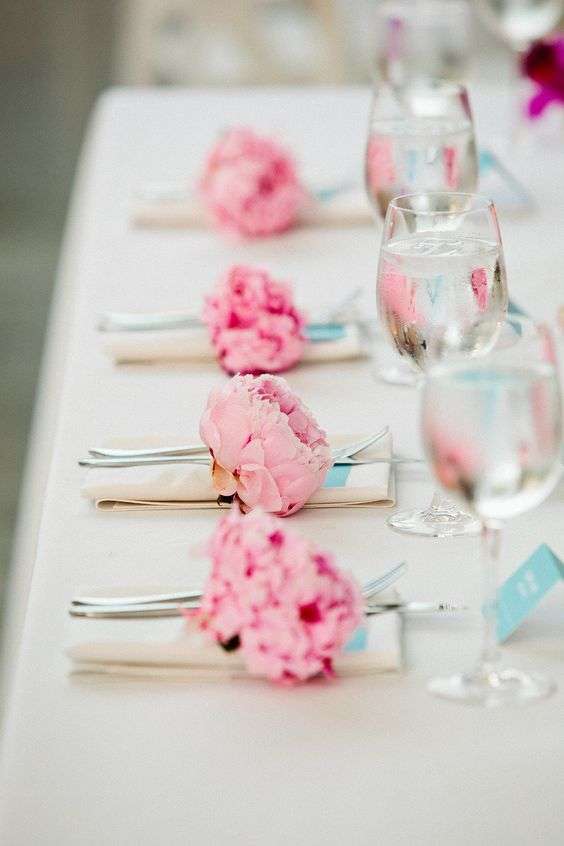 Peonies Table Setting 1