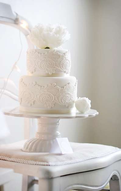 Lace Wedding Cake