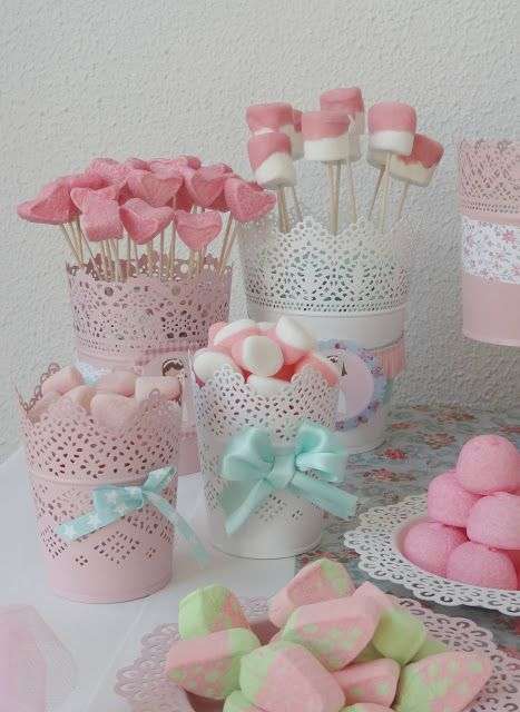 Marshmallow Wedding Buffet