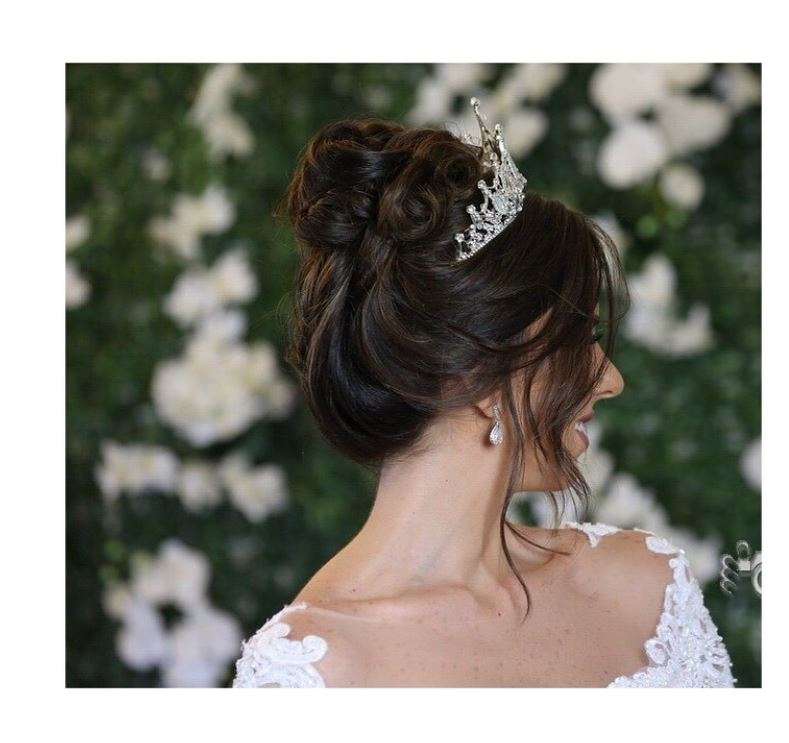 Michel Zeytoun Bridal Hairstyle 9