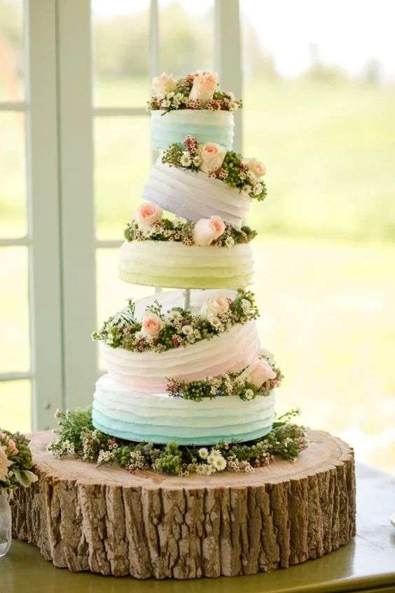 Topsy Turvy Wedding Cakes 11