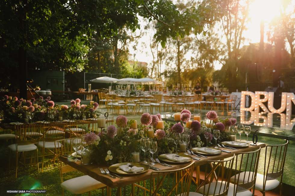 An Outdoor Wedding in North Lebanon | Arabia Weddings