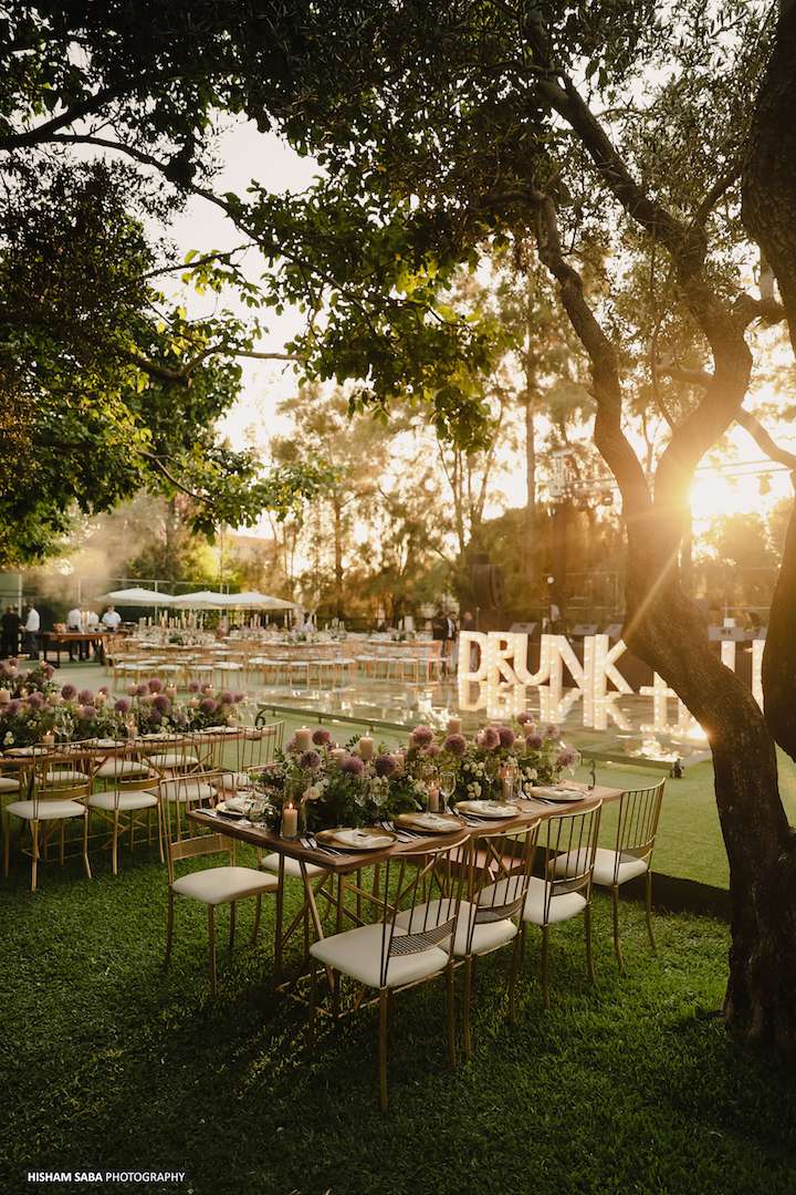 An Enchanting Outdoor Wedding in North Lebanon