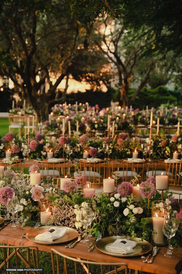 An Enchanting Outdoor Wedding in North Lebanon