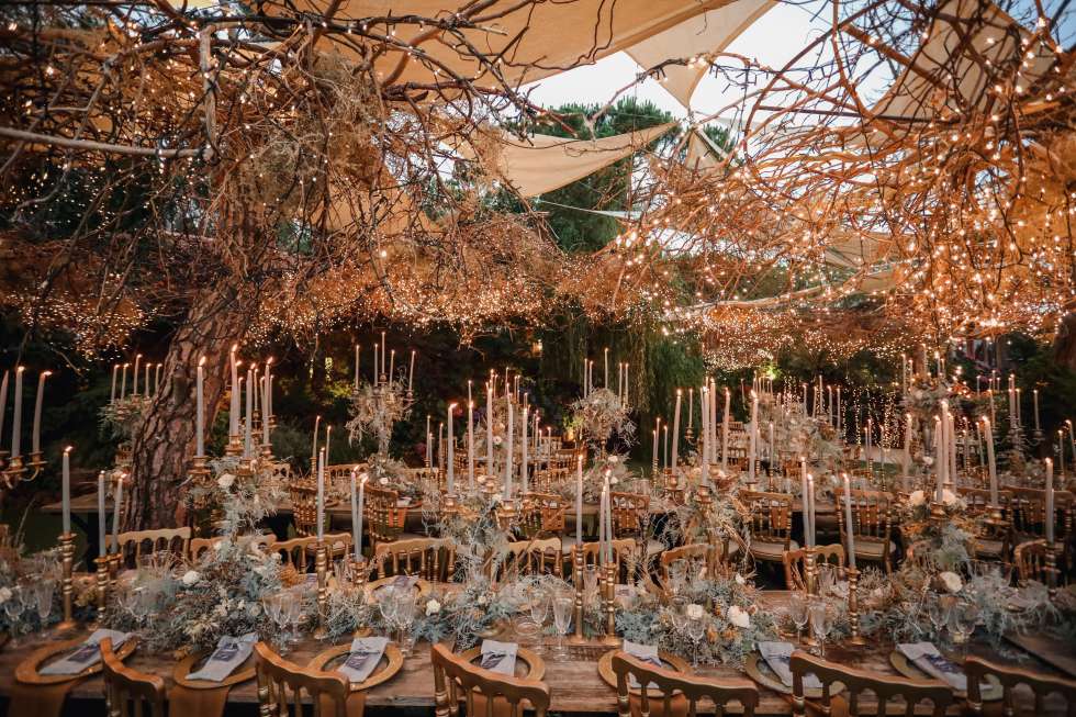 Magical Lost Wonderland Wedding in Lebanon