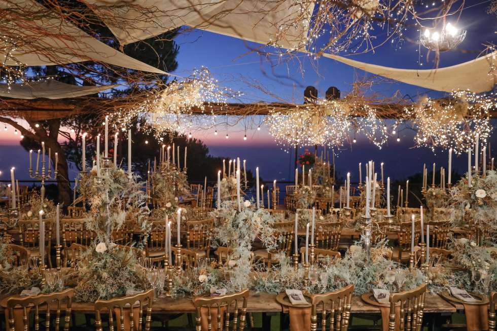 حفل زفاف كيم الجميل ونبيل غاريوس في لبنان