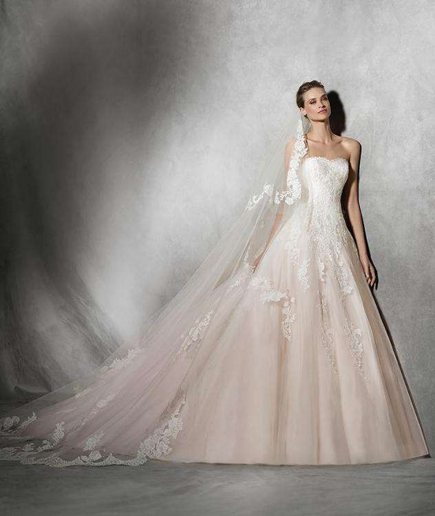 Blush Pink Wedding Dresses 1
