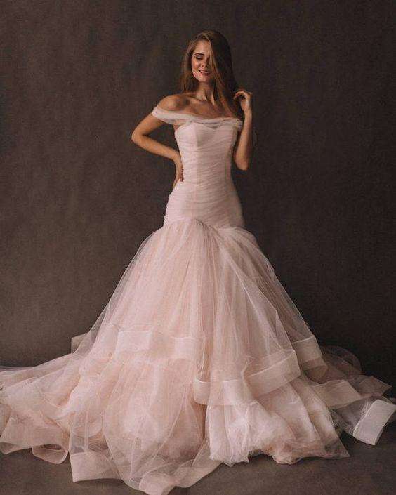 Blush Pink Wedding Dresses 3