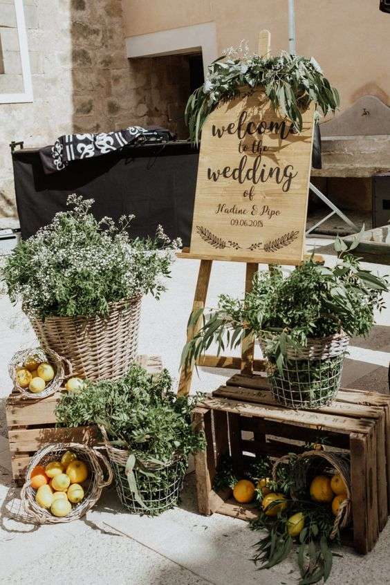 Trendy Ways to Include Baskets in Your Spring Wedding