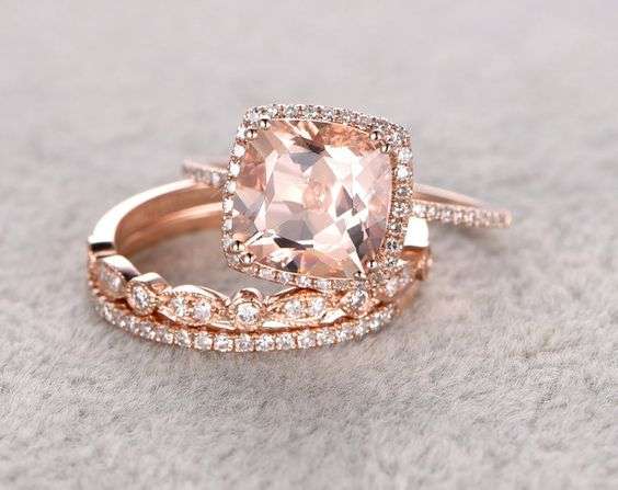 Rose Gold Wedding Rings for The Trendy Bride