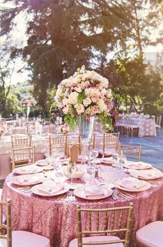 Fabulous Rose Gold Wedding Theme