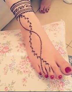 Henna Tattoo for Feet 3 Henna Tattoo for Feet 3