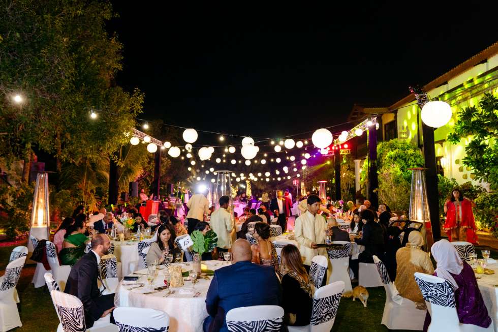 حفل زفاف سونال وويسلي في دبي