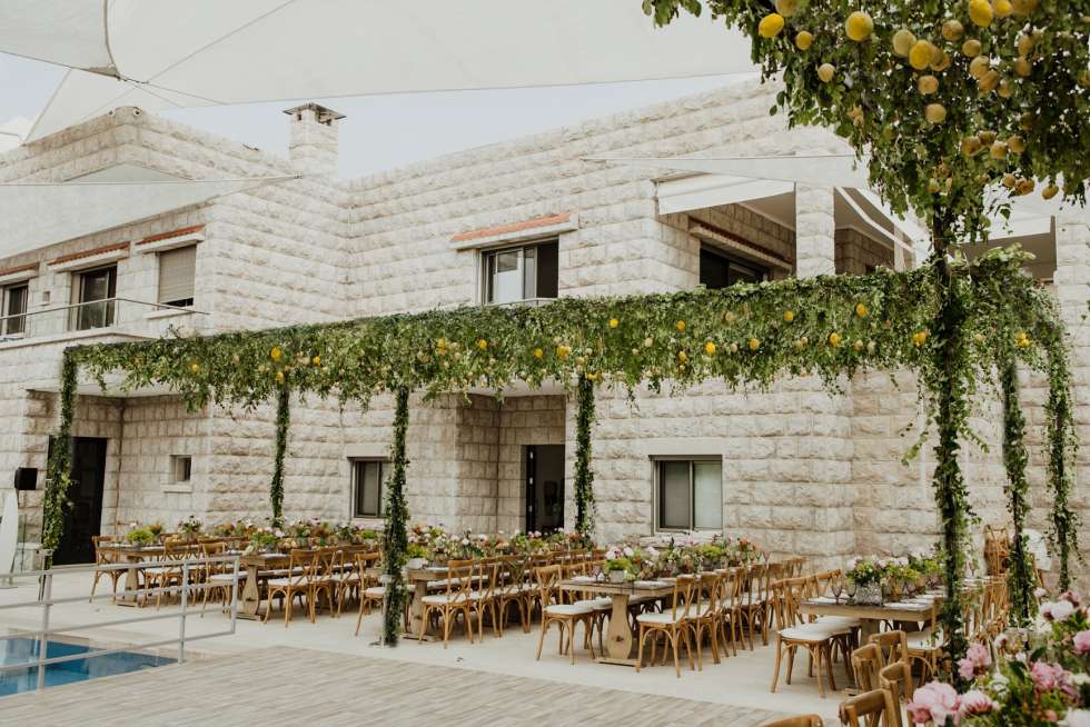 Boho Chic Dream Wedding in Lebanon