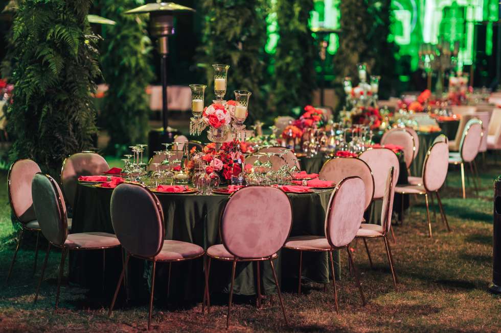 Arabesque Theme Sangeet 3