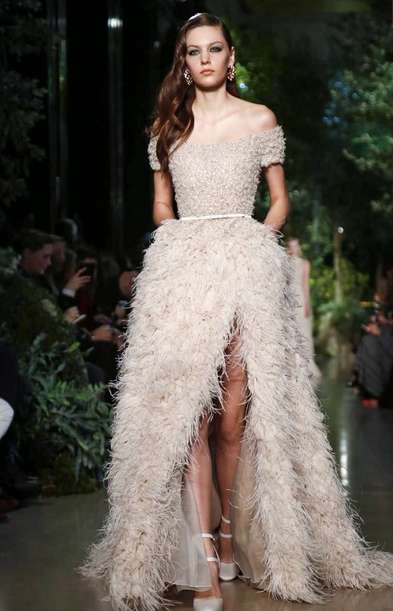 Paris Haute Couture Fashion Week: Elie Saab Spring/Summer 2015 Collection