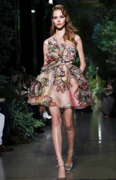 Paris Haute Couture Fashion Week: Elie Saab Spring/Summer 2015 Collection