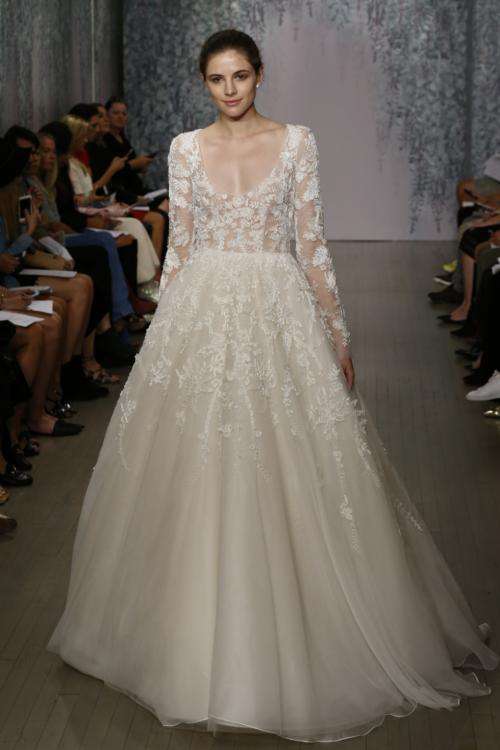 Monique Lhuillier's Fall 2016 Bridal Collection at New York Bridal Week