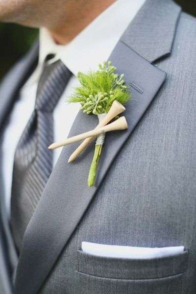 Creative Boutonnieres for Weddings 