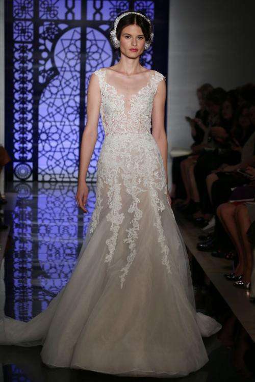 Reem Acra's Bridal Collection for Fall 2016 at New York Bridal Week