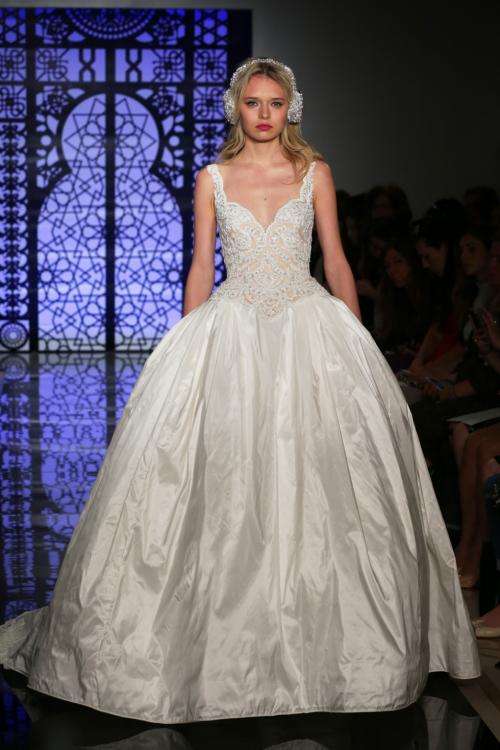 Reem Acra's Bridal Collection for Fall 2016 at New York Bridal Week