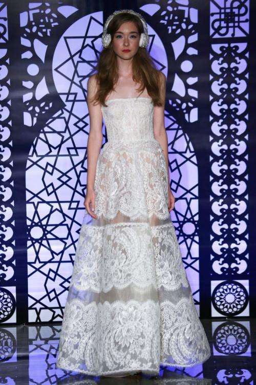 Reem Acra's Fall 2017 Bridal Collection at New York International Bridal Week