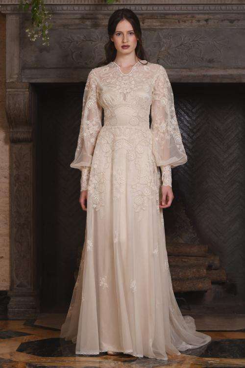 Claire Pettibone 2017 Fall Wedding Dress 4