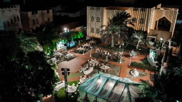 A Luxurious Alfresco Wedding in Qatar
