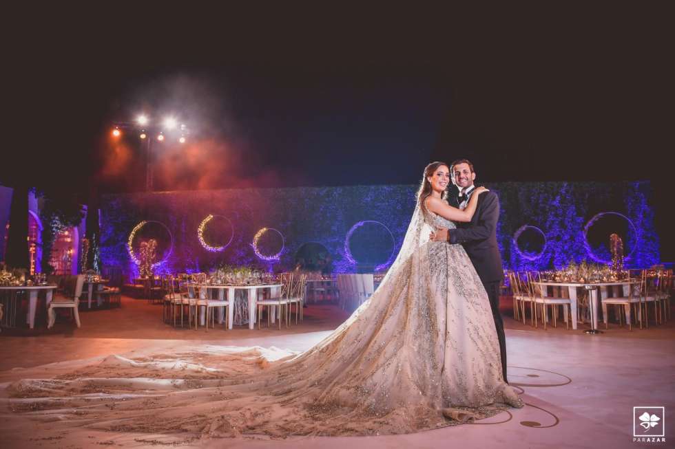 Floral Infinity Wedding by Paul Nasr