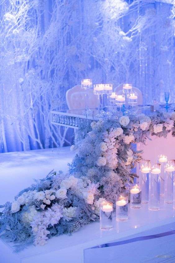 Frozen Movie Inspired Wedding Theme