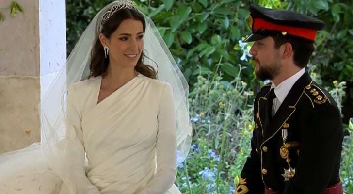الزفاف الملكي الأردني: سمو ولي العهد الأمير الحسين ورجوة آل سيف