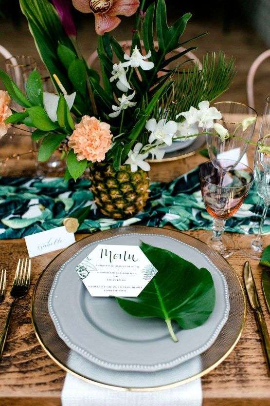 Ideas for an Exotic Jungle Wedding Theme