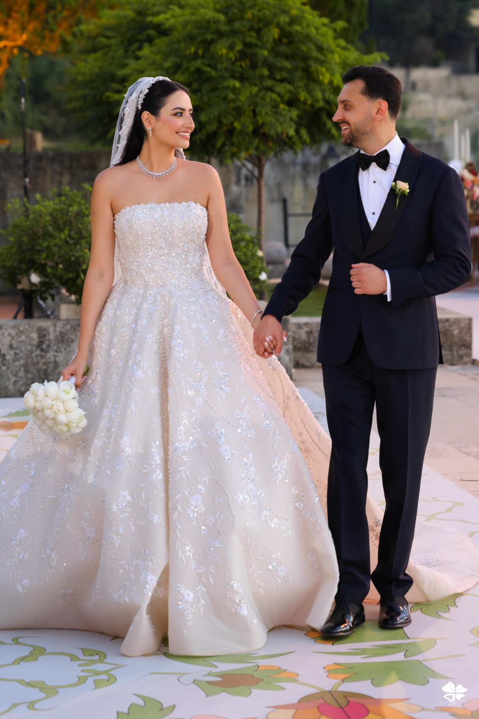 A Palace Celebration Wrapped in Oriental Elegance