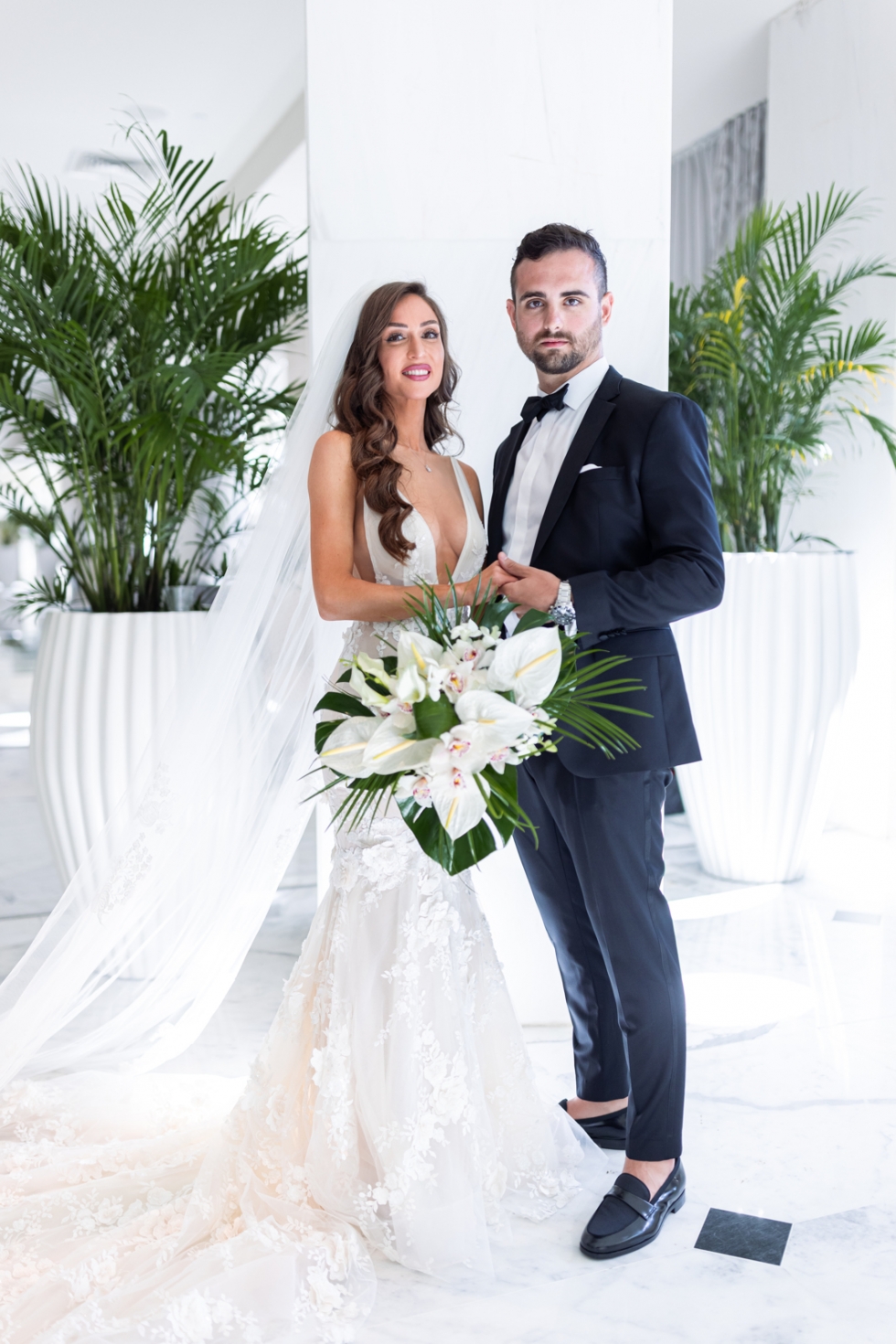 A Pure White Wedding Dream in Dubai