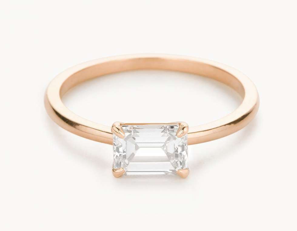 Simple Diamond Ring